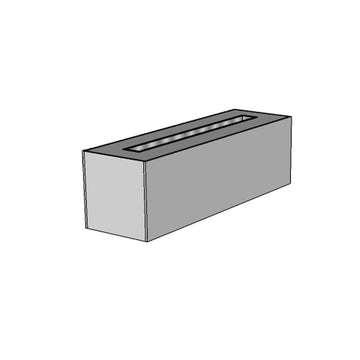 LINEAR FIRE PIT KIT | Various Sizes, SS Linear Burner and Pan, SS Flex Hose, Key Valve, & Spark Ignition - Outdoor Kitchen - Ready to Finish