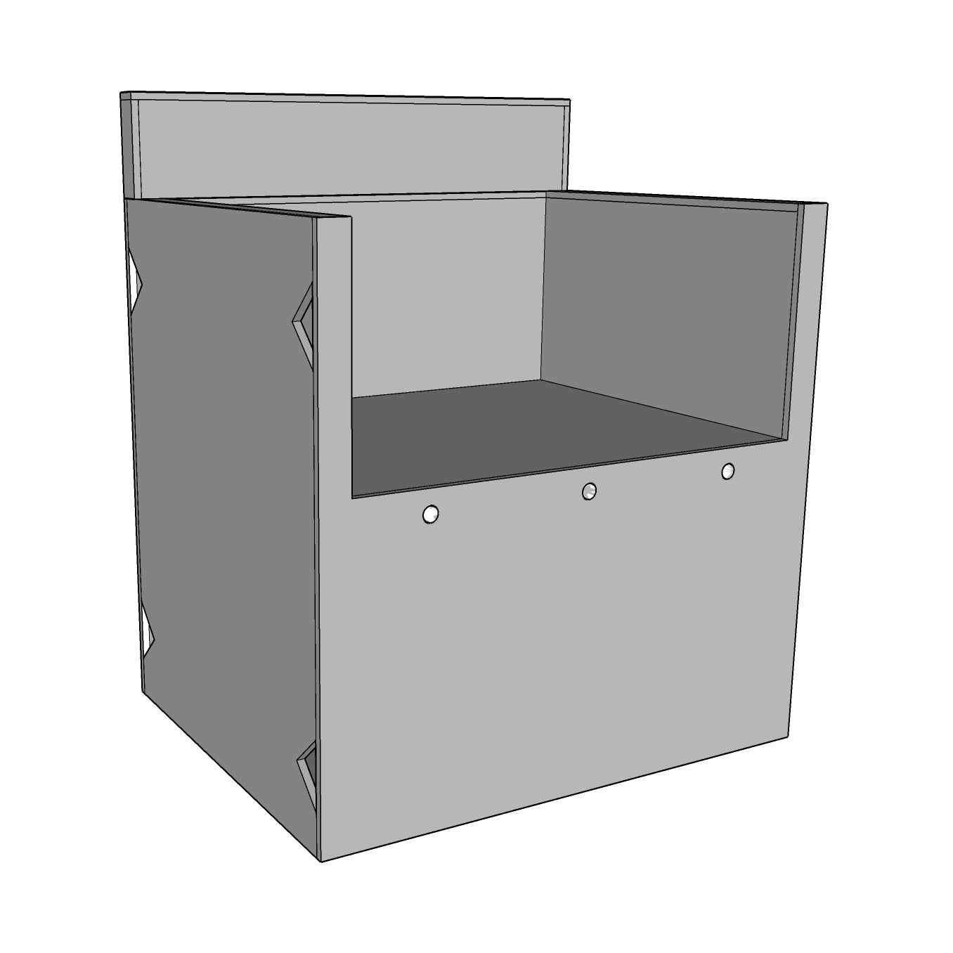 CABINET FOR KAMADO or POWER BURNER for Outdoor Kitchen | Width: 36"or 48" | Height: 36”(STD) or 31”(ADA) | Depth: 29” | Bar and Backsplash Options | Ready to Assemble and Finish